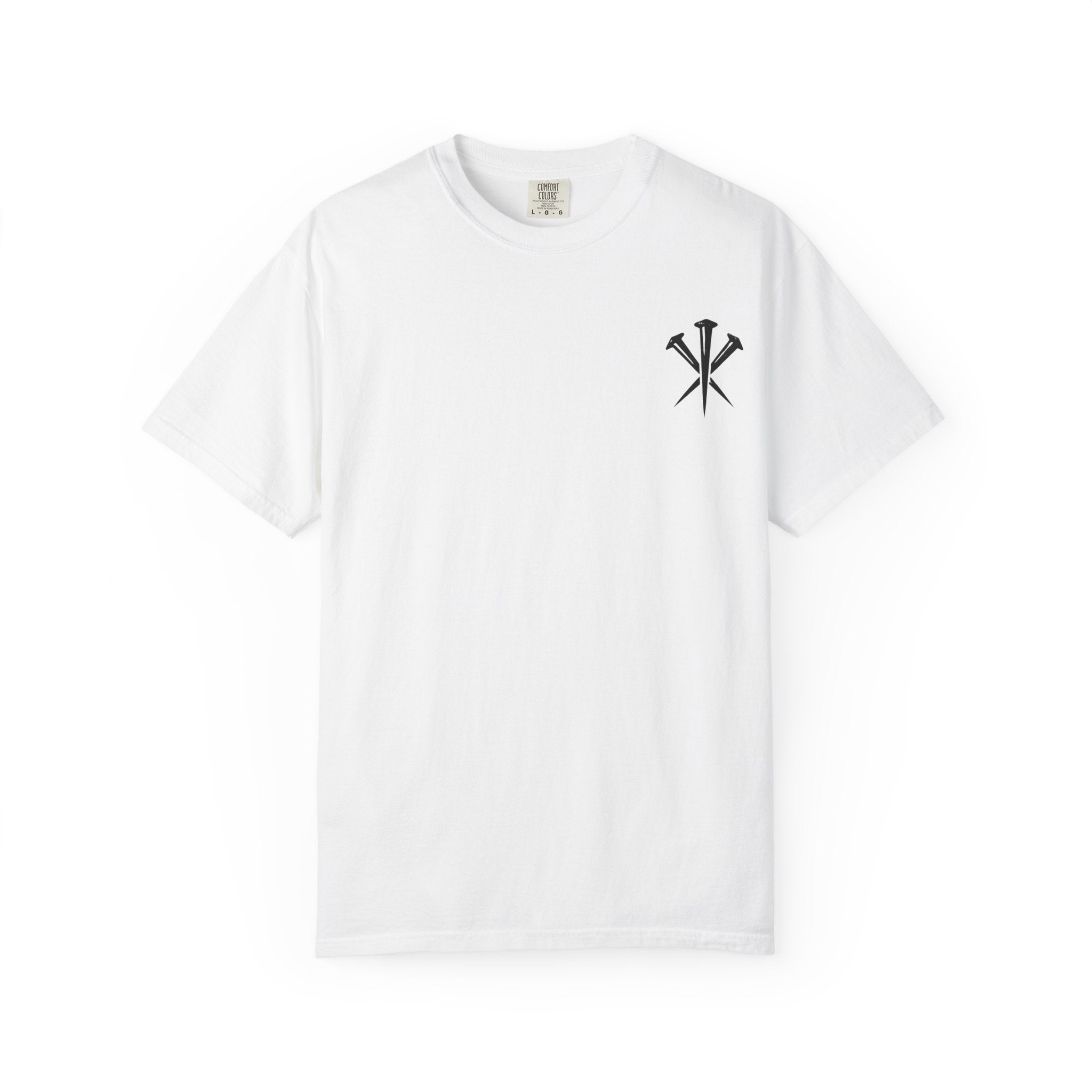 Copy of Jesus Is King T-Shirt | Revelation 19:16 Cross Nails Logo