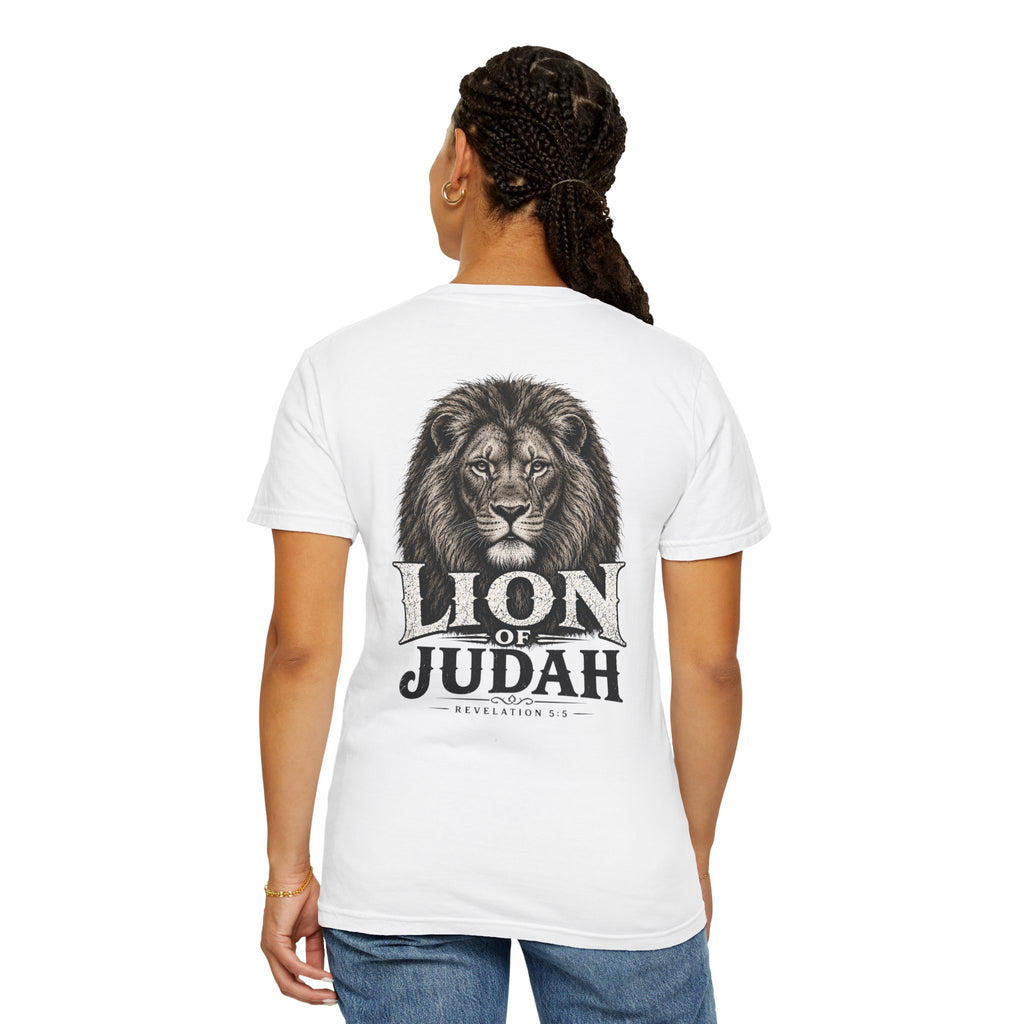 Lion of Judah T-shirt | Lion graphic, Revelation 5:5 scripture