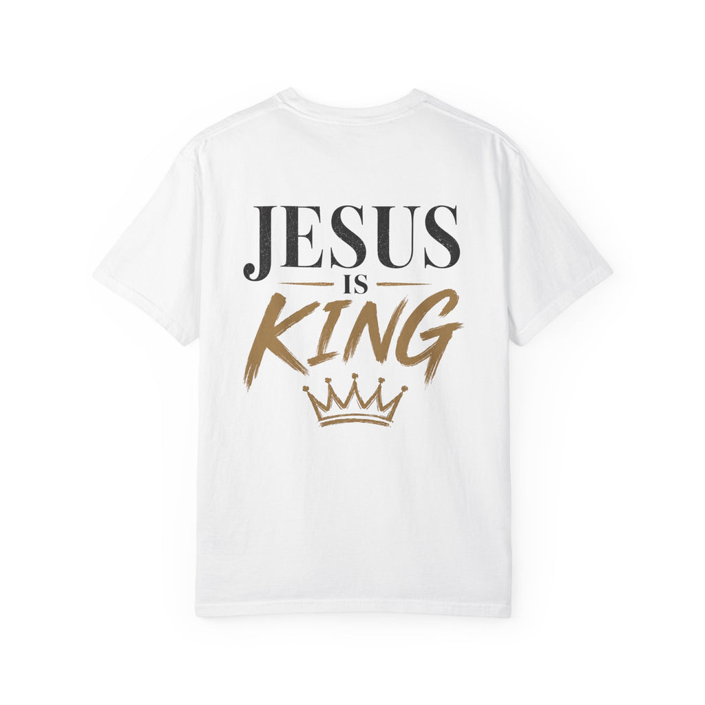 Jesus Is King T-shirt | Crown Christian Faith Tee