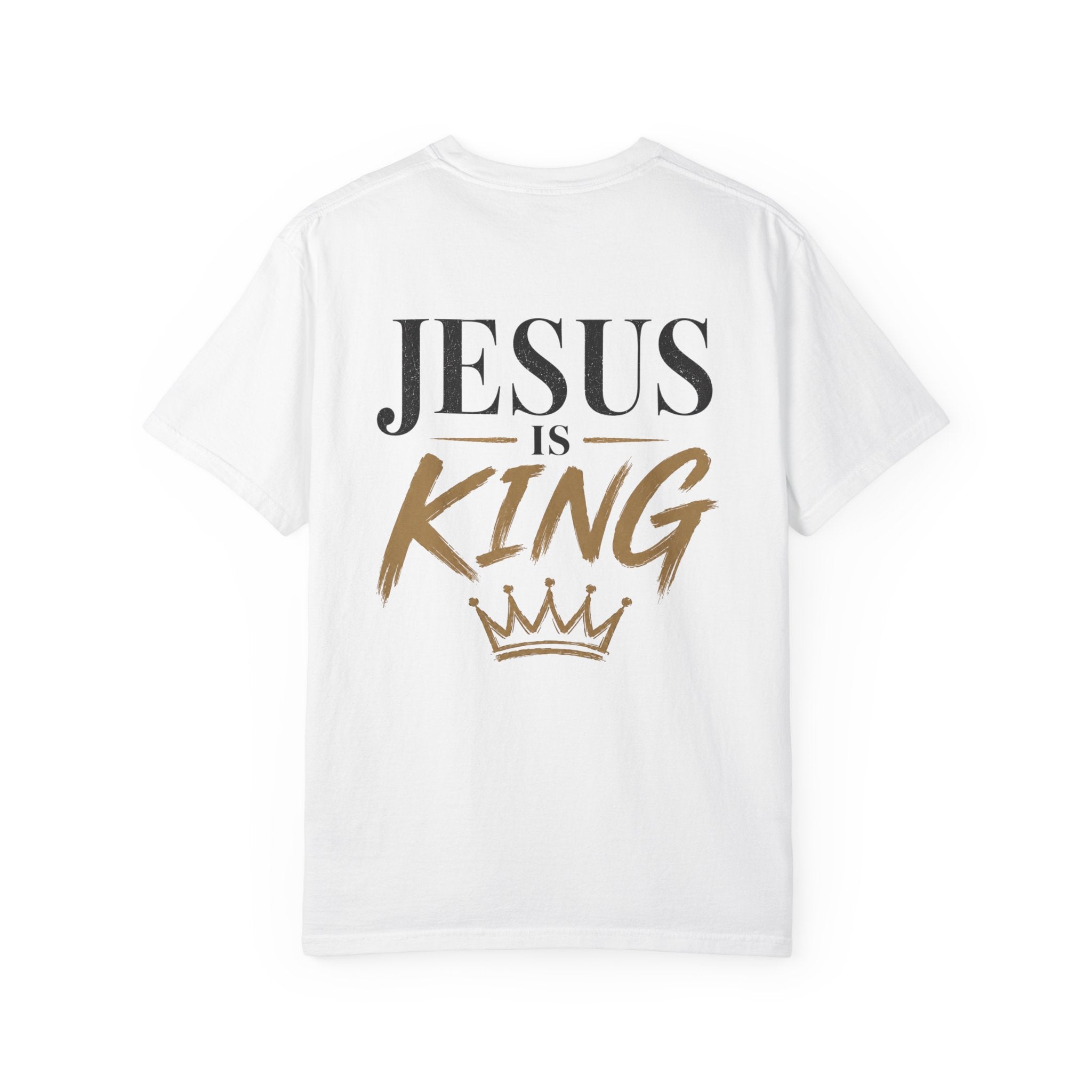 Jesus Is King T-shirt | Crown Christian Faith Tee
