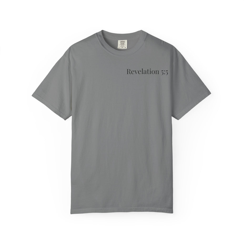 Lion of Judah T-shirt | Lion graphic, Revelation 5:5 scripture