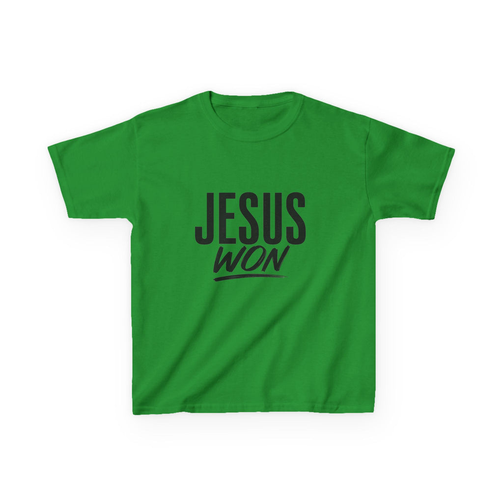 Jesus Won | Kids Heavy Cotton™ Tee