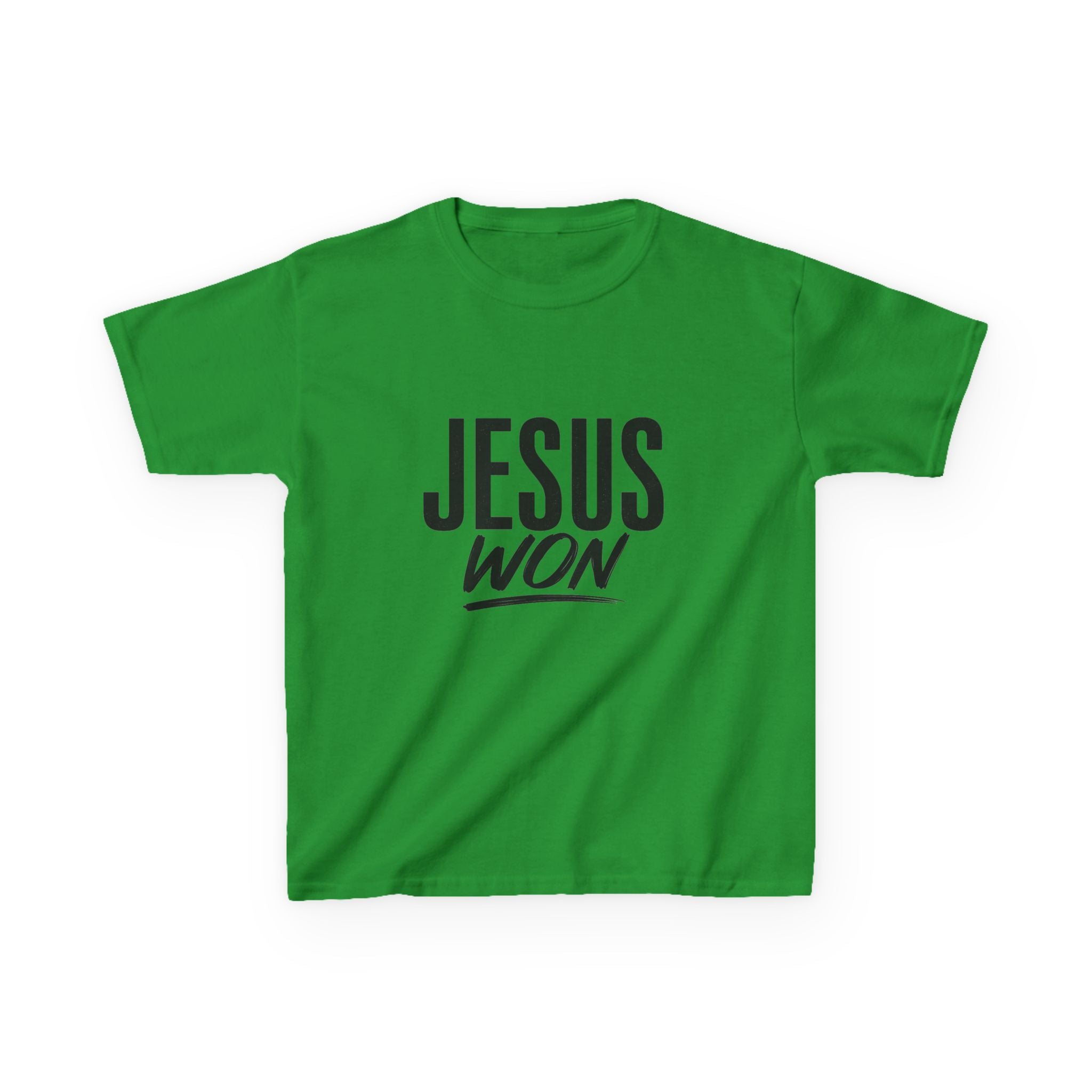 Jesus Won | Kids Heavy Cotton™ Tee