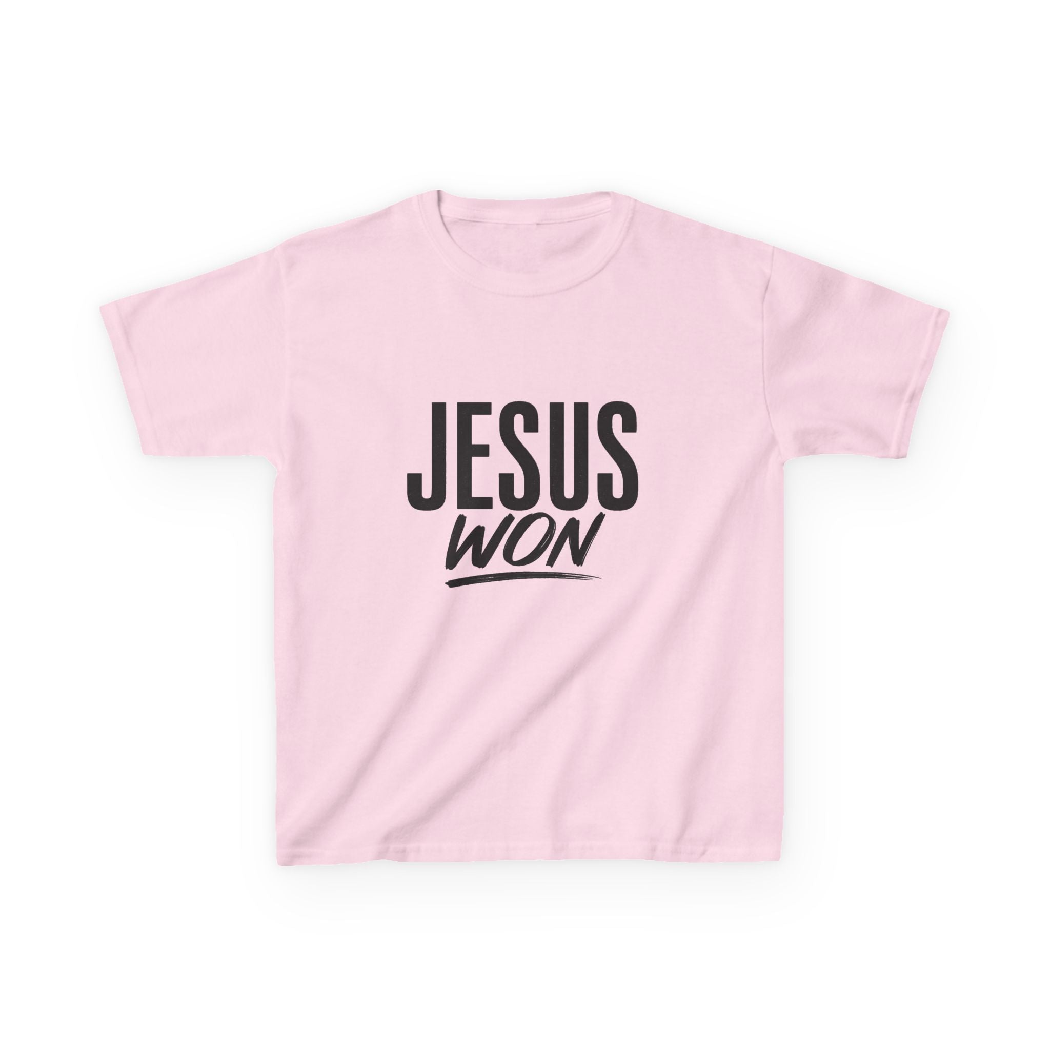 Jesus Won | Kids Heavy Cotton™ Tee