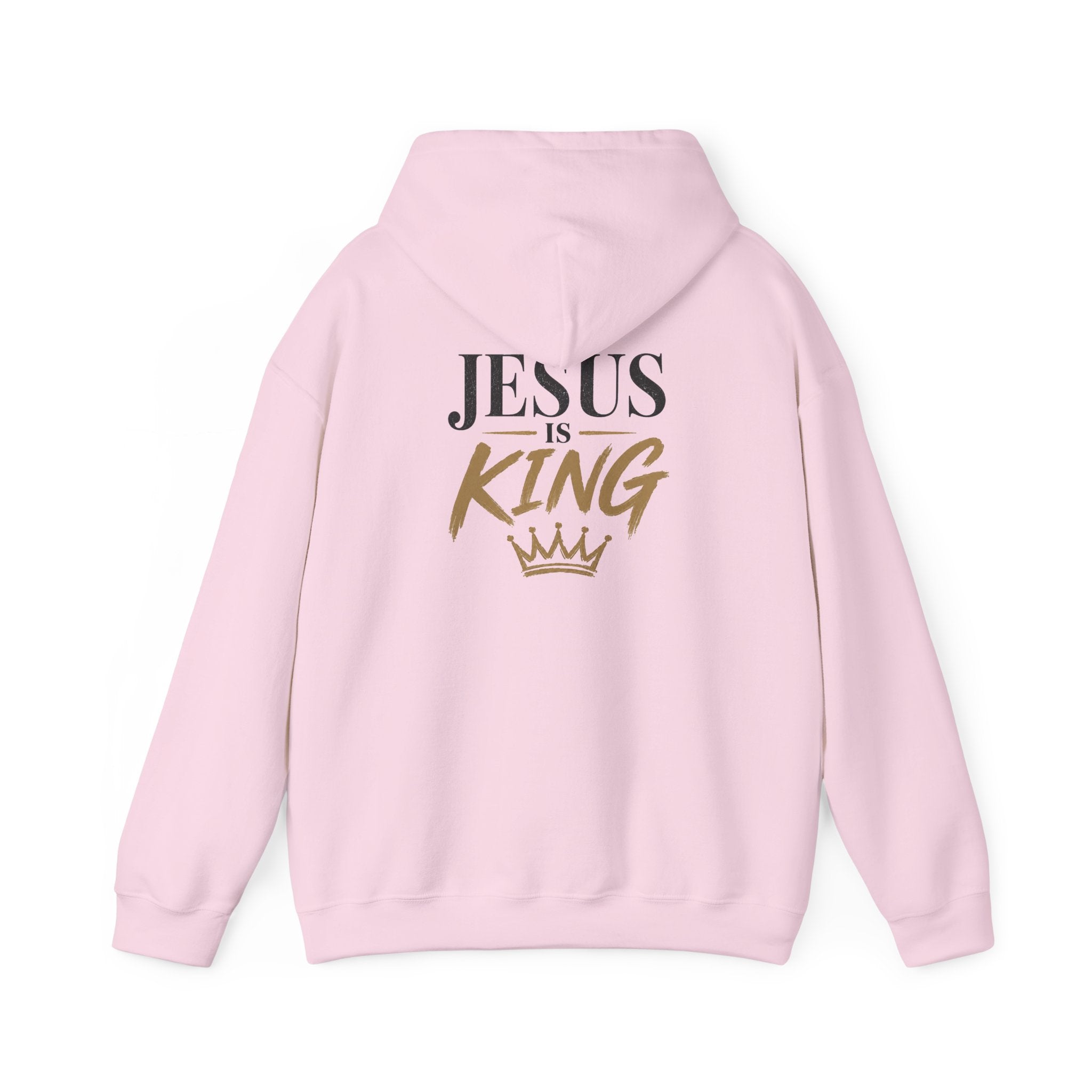 Jesus Is King Hoodie | Christian Crown Faith Sweatshirt