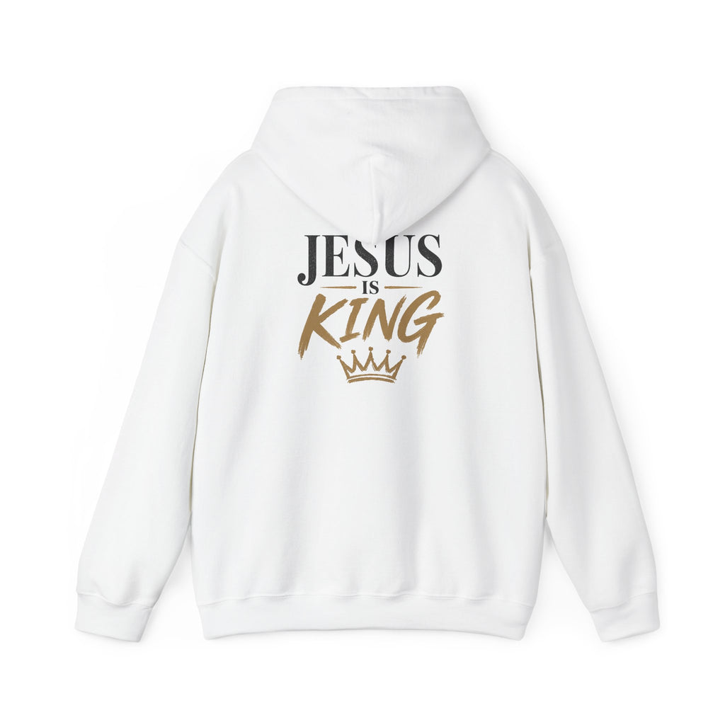 Jesus Is King Hoodie | Christian Crown Faith Sweatshirt