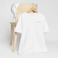 walk in love T-Shirt | minimalist script chest print