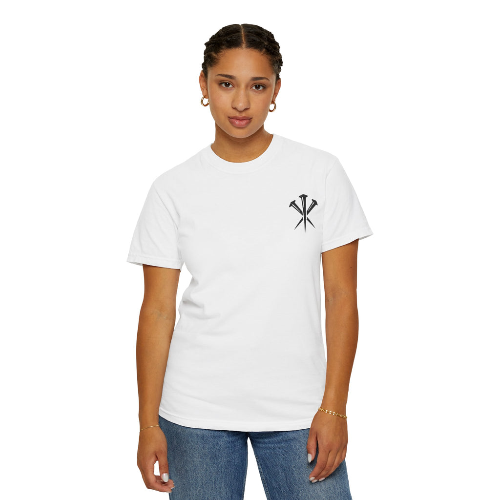 Copy of Jesus Is King T-Shirt | Revelation 19:16 Cross Nails Logo