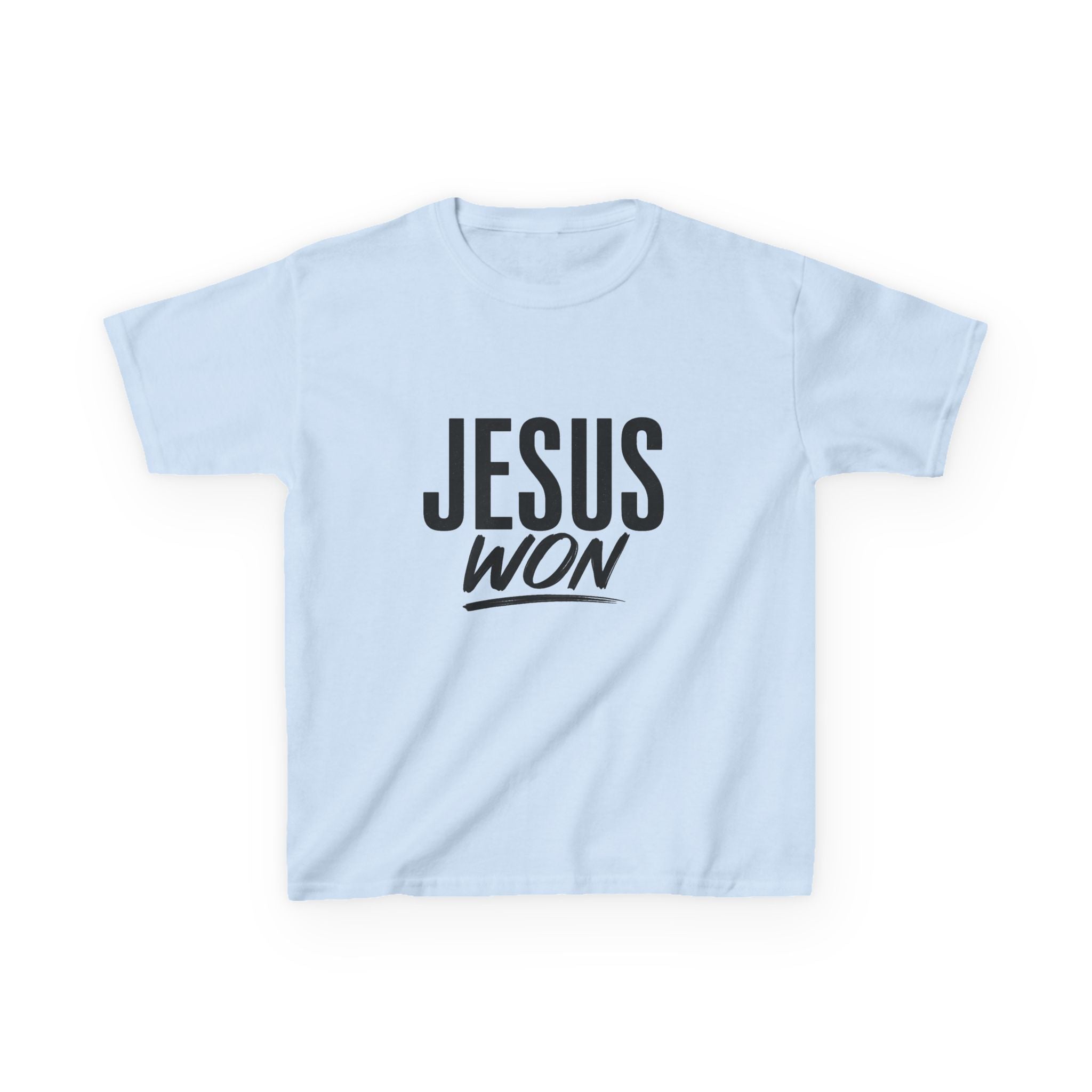 Jesus Won | Kids Heavy Cotton™ Tee