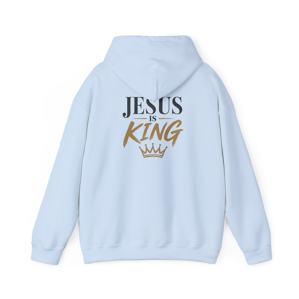 Jesus Is King Hoodie | Christian Crown Faith Sweatshirt