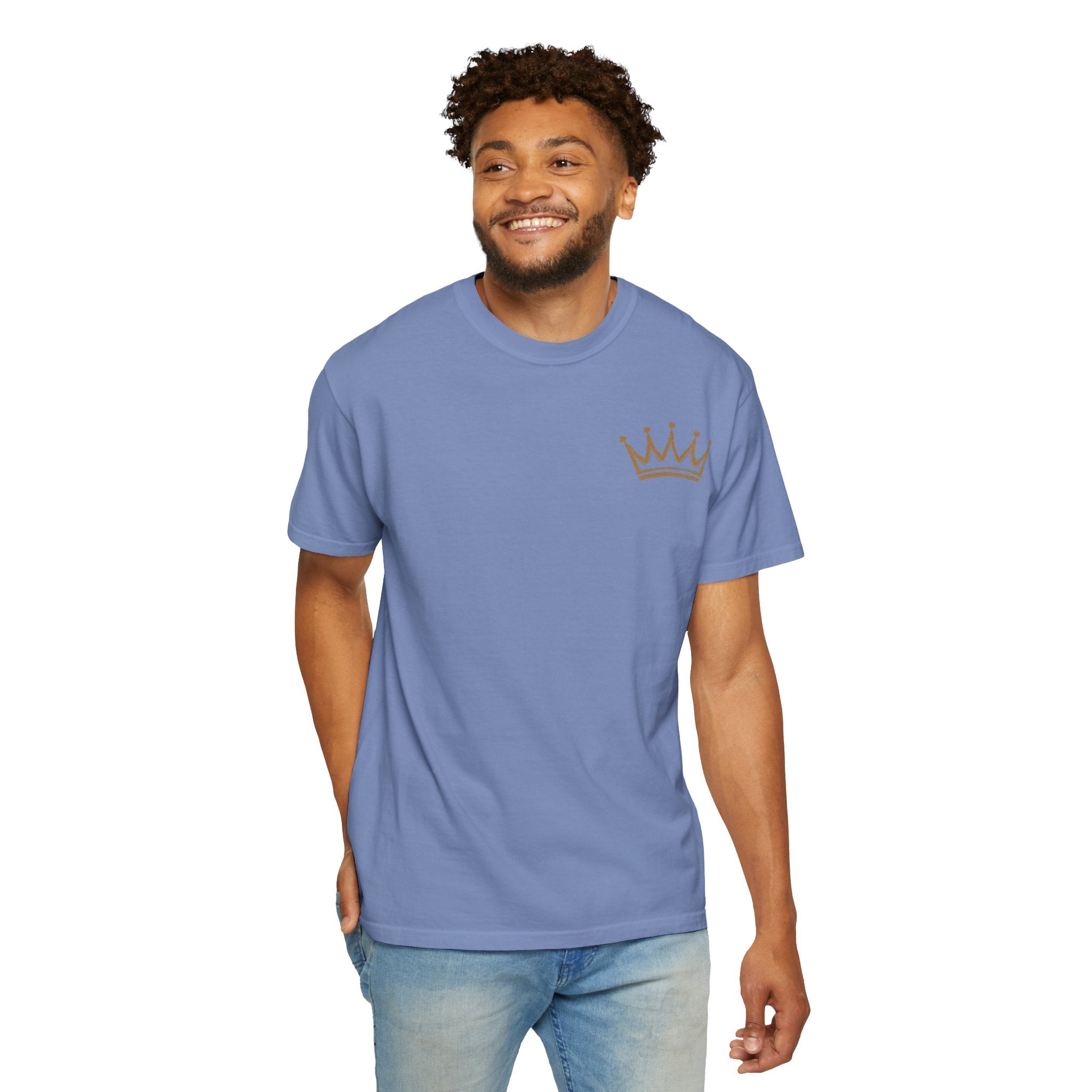 Jesus Is King T-shirt | Crown Christian Faith Tee