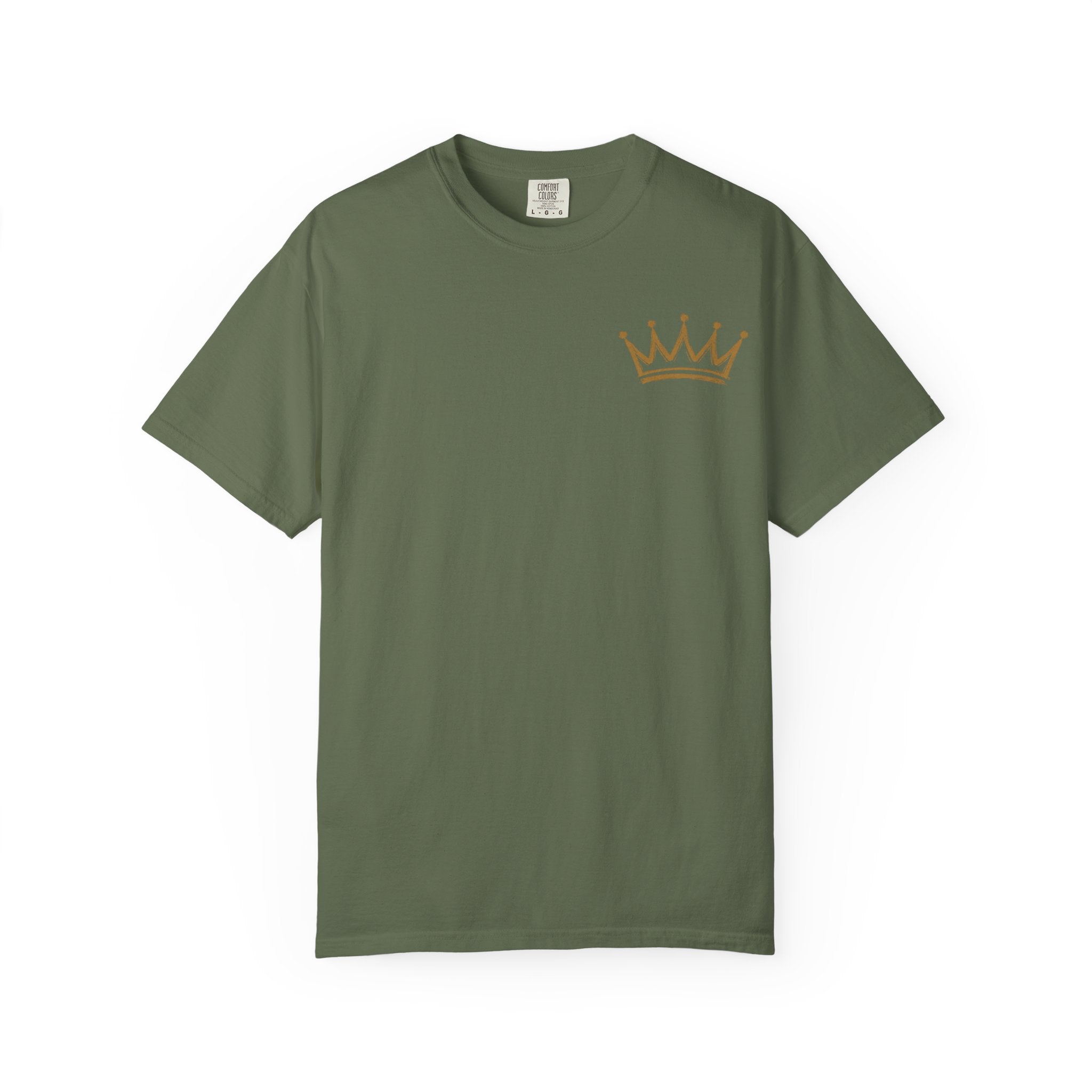 Jesus Is King T-shirt | Crown Christian Faith Tee