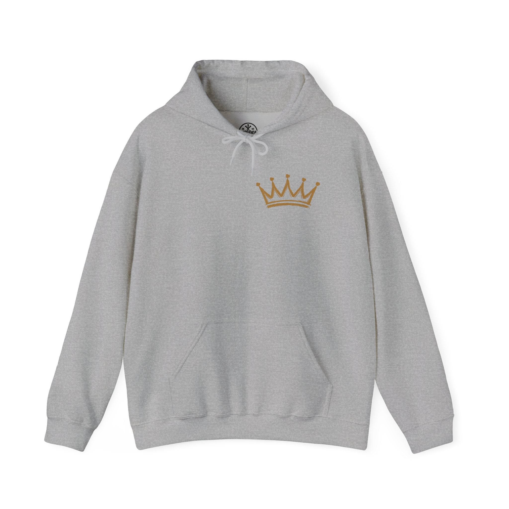 Jesus Is King Hoodie | Christian Crown Faith Sweatshirt