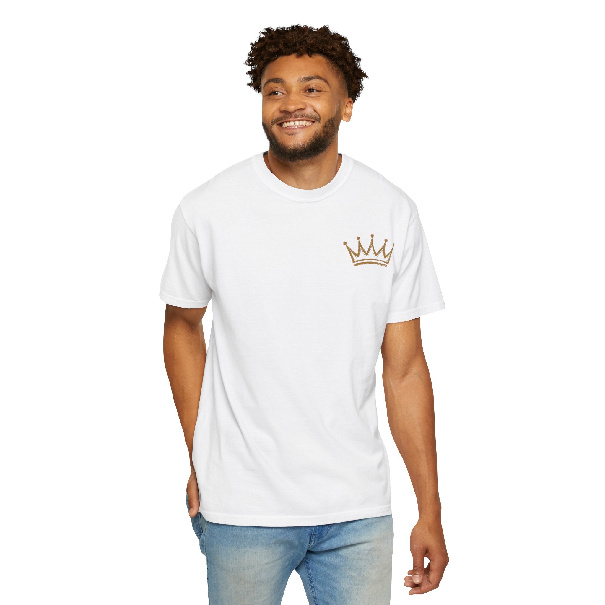 Jesus Is King T-shirt | Crown Christian Faith Tee