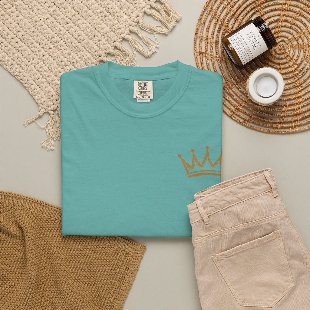 Jesus Is King T-shirt | Crown Christian Faith Tee