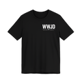 WWJD T-Shirt — Unisex Minimal Christian Faith Tee