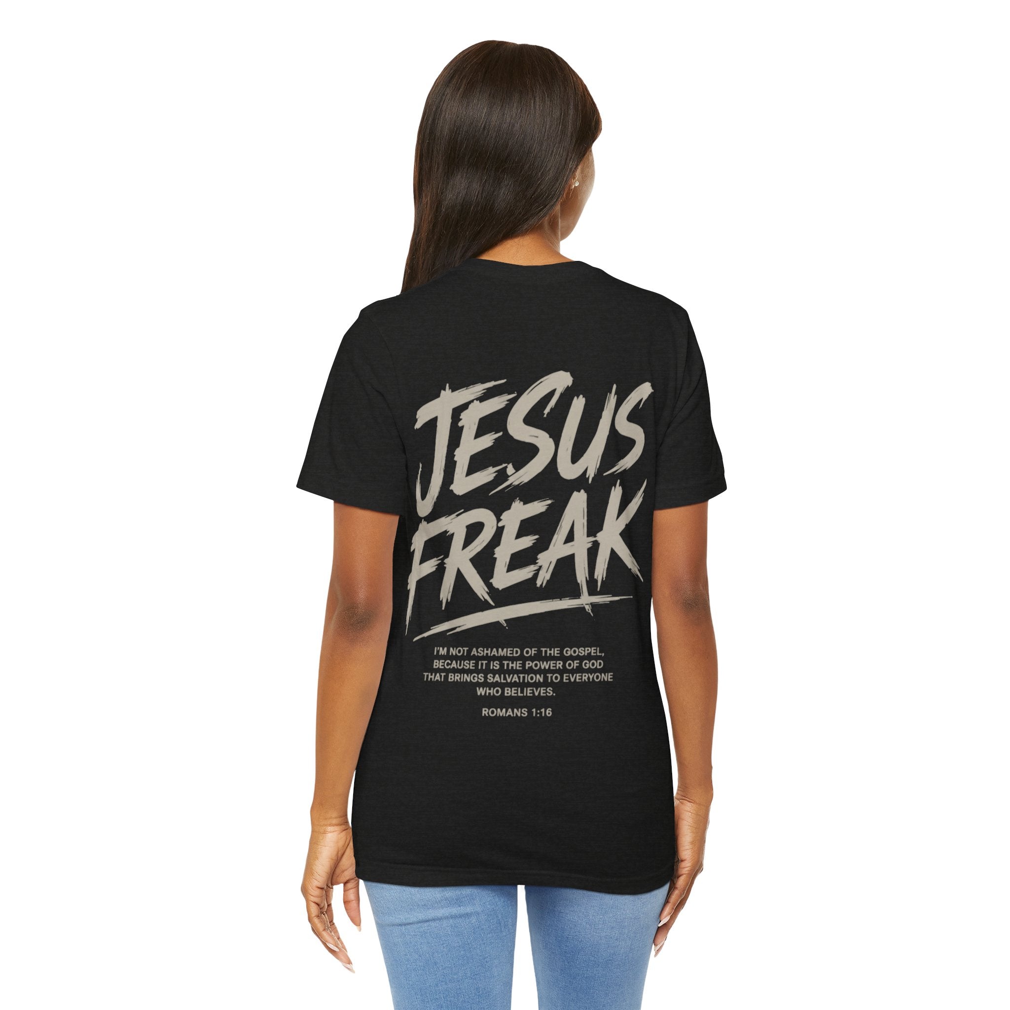 Jesus Freak Graphic Tee — Bold Christian Faith T‑Shirt