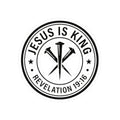 Jesus Is King Revelation 19:16 Sticker | Christian Faith, Three Nails Seal