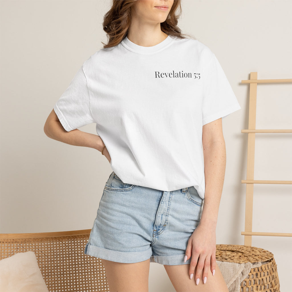 Lion of Judah T-shirt | Lion graphic, Revelation 5:5 scripture