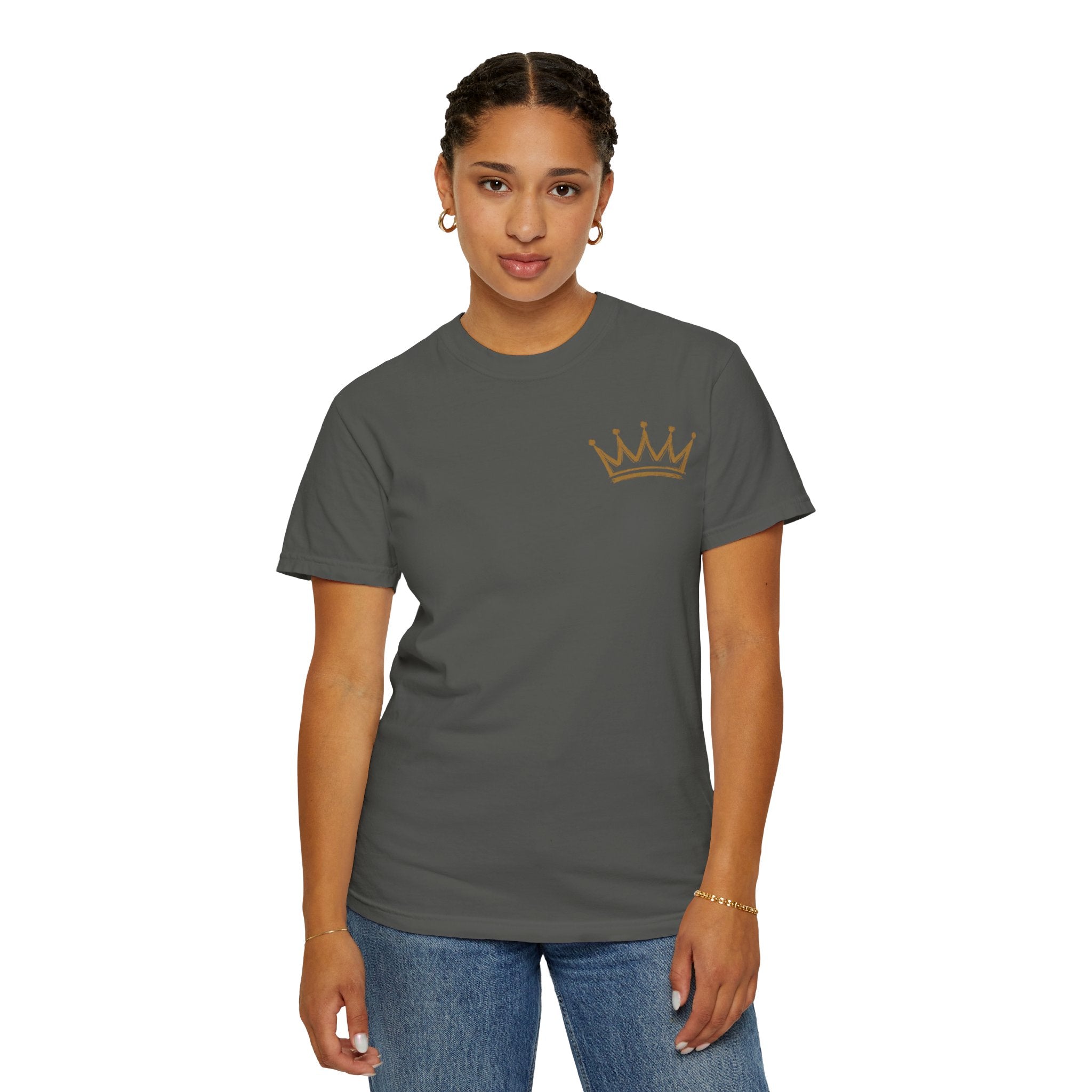 Jesus Is King T-shirt | Crown Christian Faith Tee