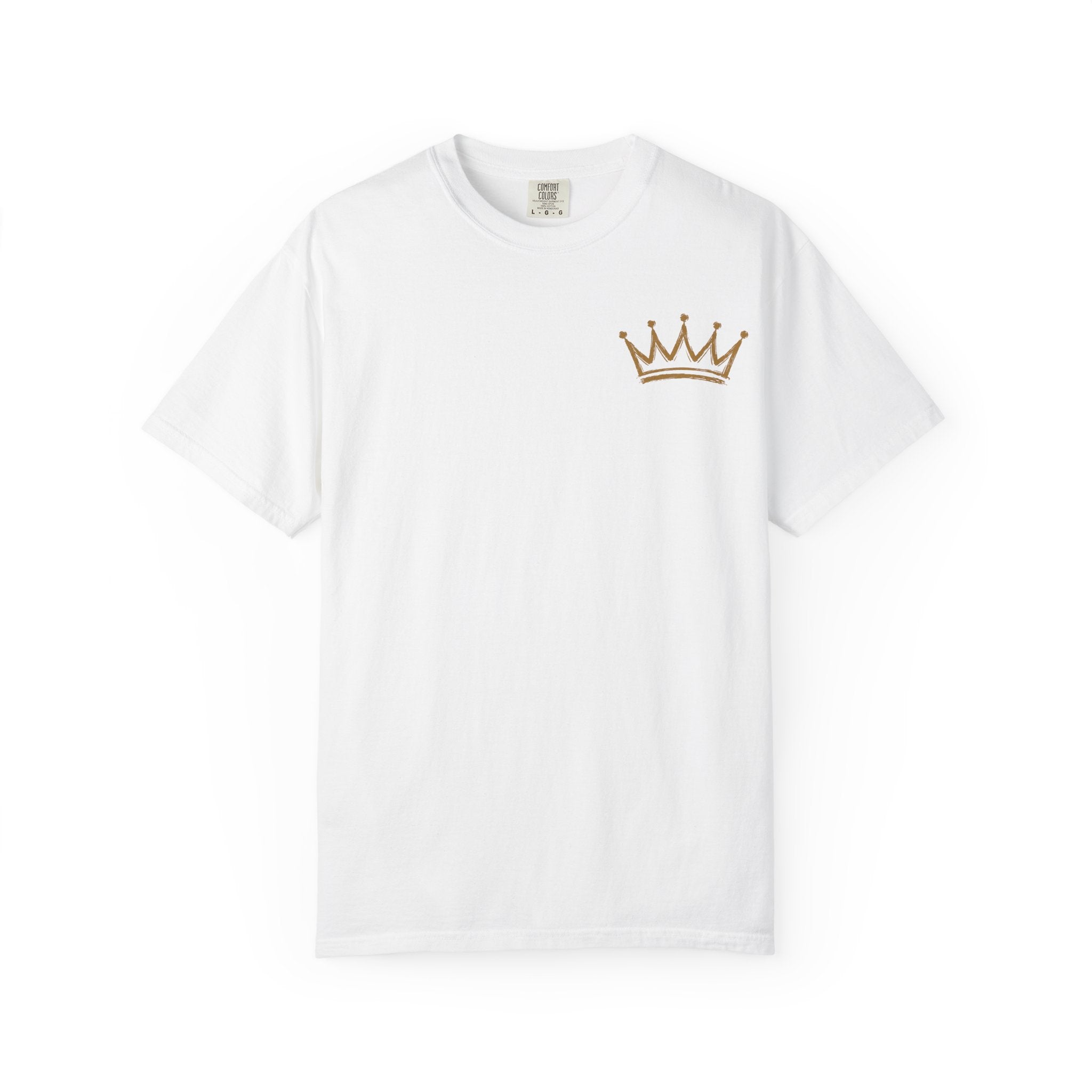 Jesus Is King T-shirt | Crown Christian Faith Tee