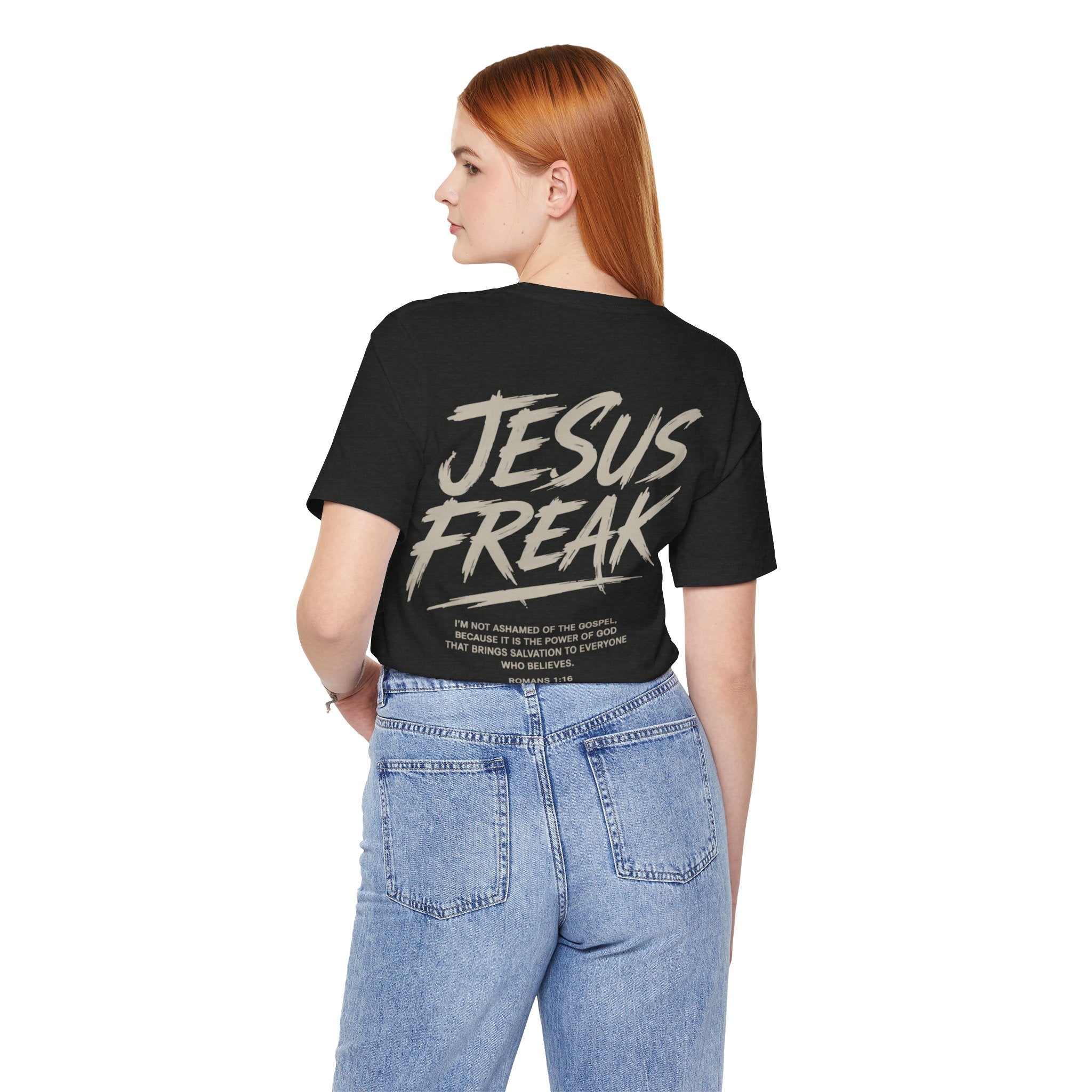 Jesus Freak Graphic Tee — Bold Christian Faith T‑Shirt