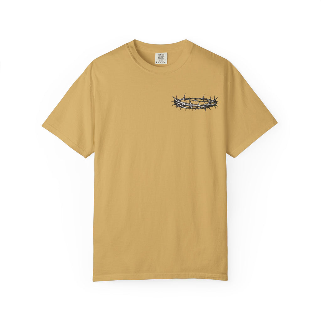 Jesus Is King T-Shirt | Christian Faith Cross Crown of Thorns Tee