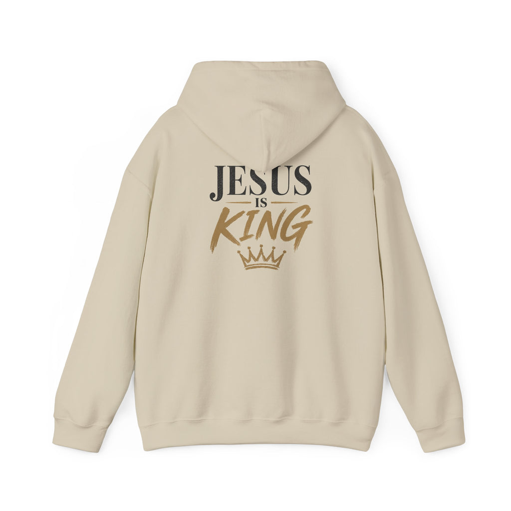 Jesus Is King Hoodie | Christian Crown Faith Sweatshirt
