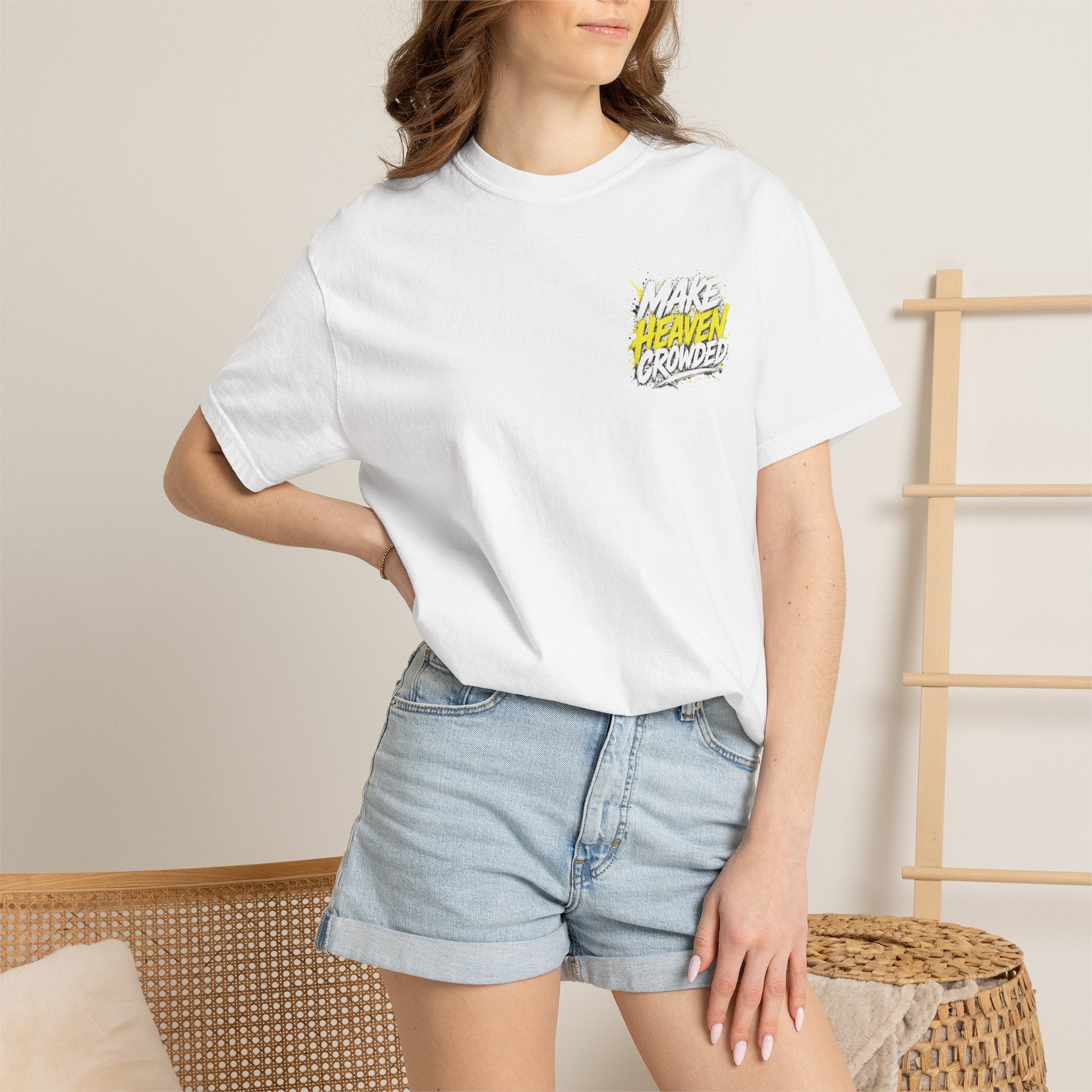 Make Heaven Crowded Tee | Christian Tee