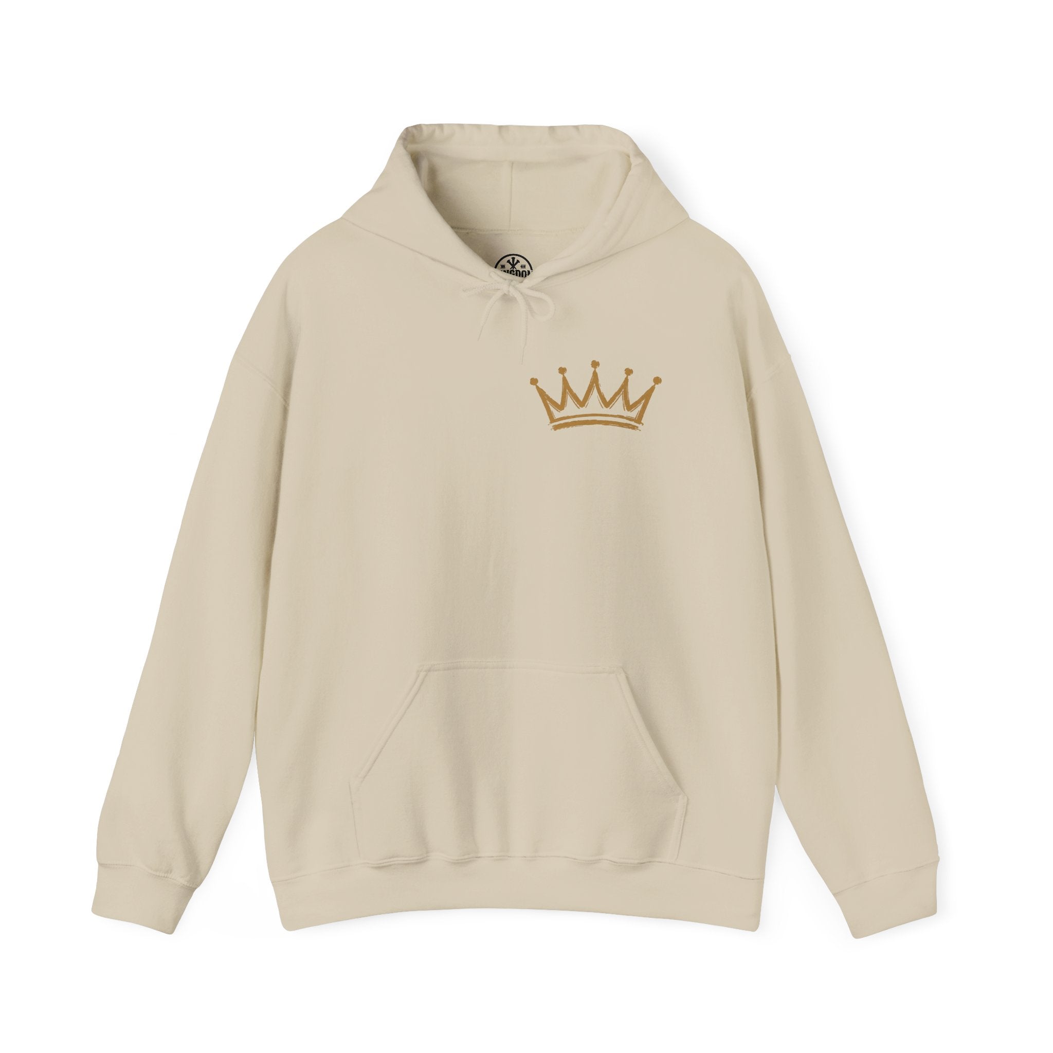 Jesus Is King Hoodie | Christian Crown Faith Sweatshirt