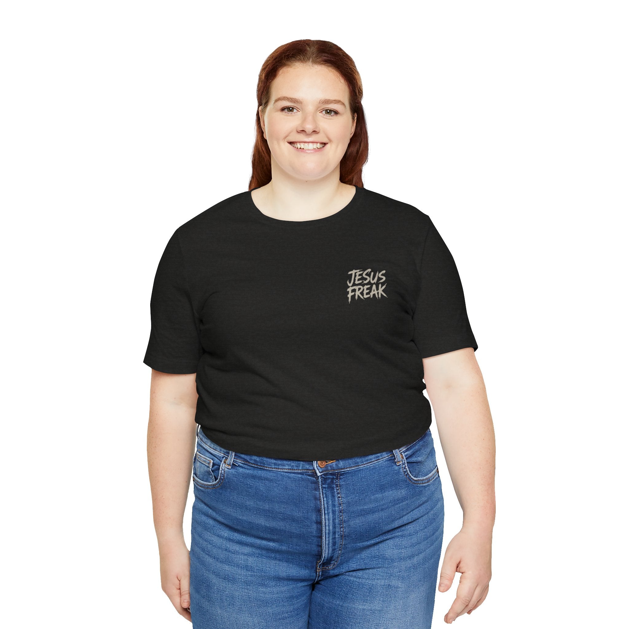 Jesus Freak Graphic Tee — Bold Christian Faith T‑Shirt