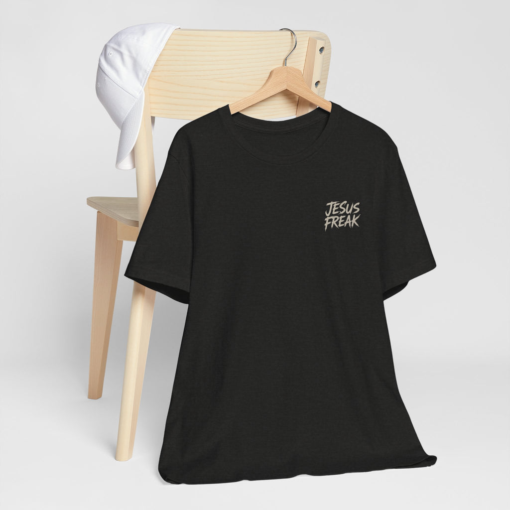 Jesus Freak Graphic Tee — Bold Christian Faith T‑Shirt