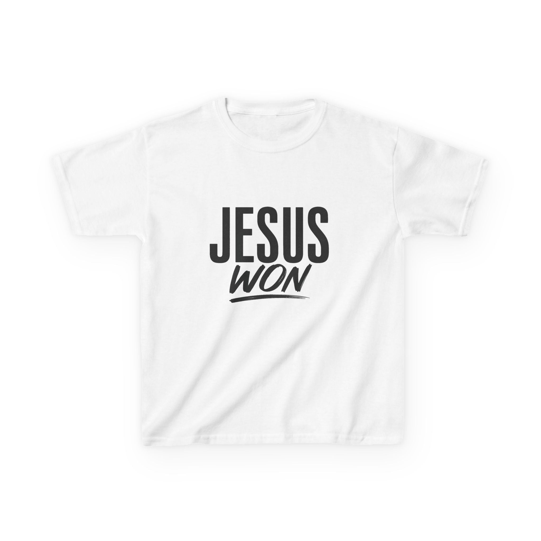 Jesus Won | Kids Heavy Cotton™ Tee