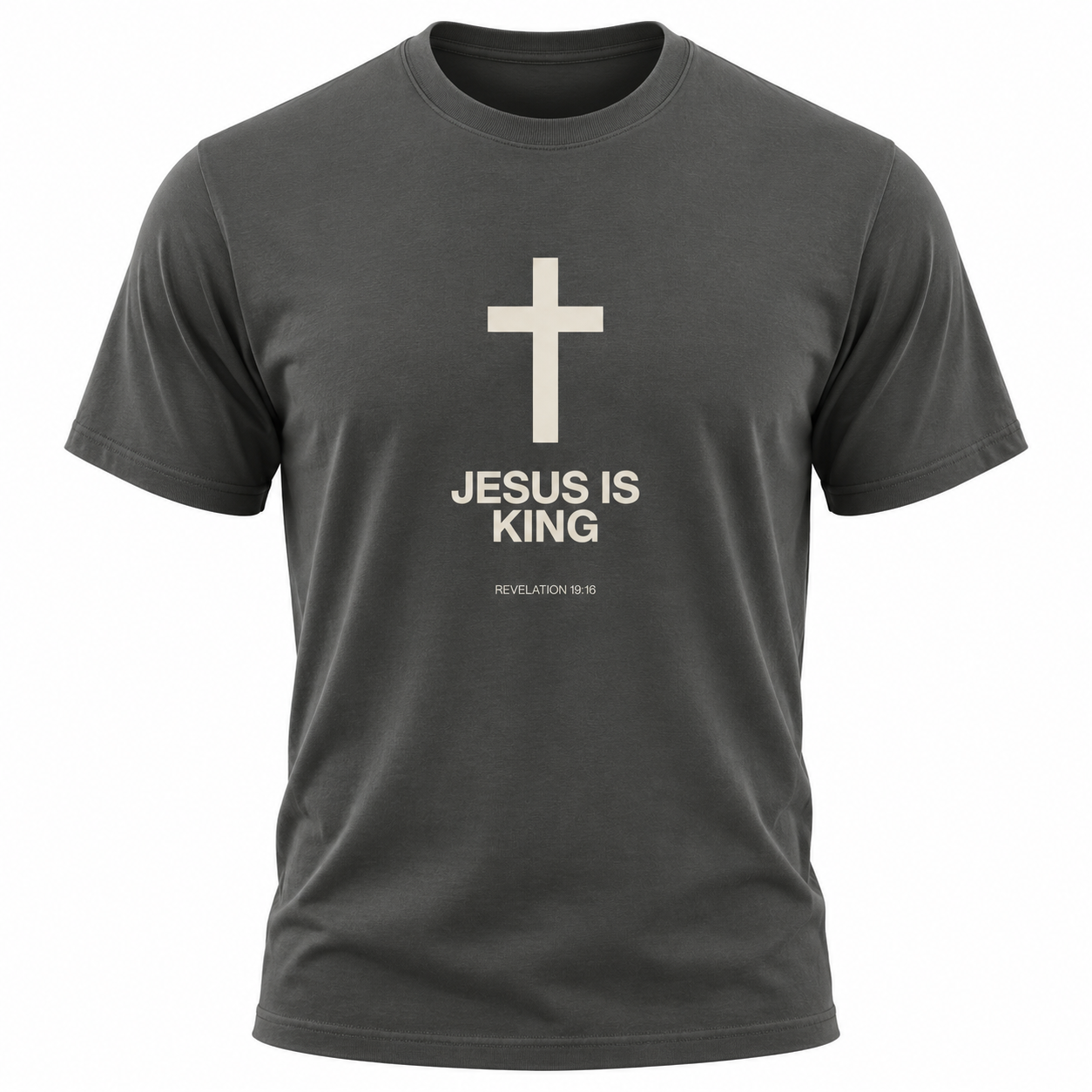 Jesus is King Minimalist Tee