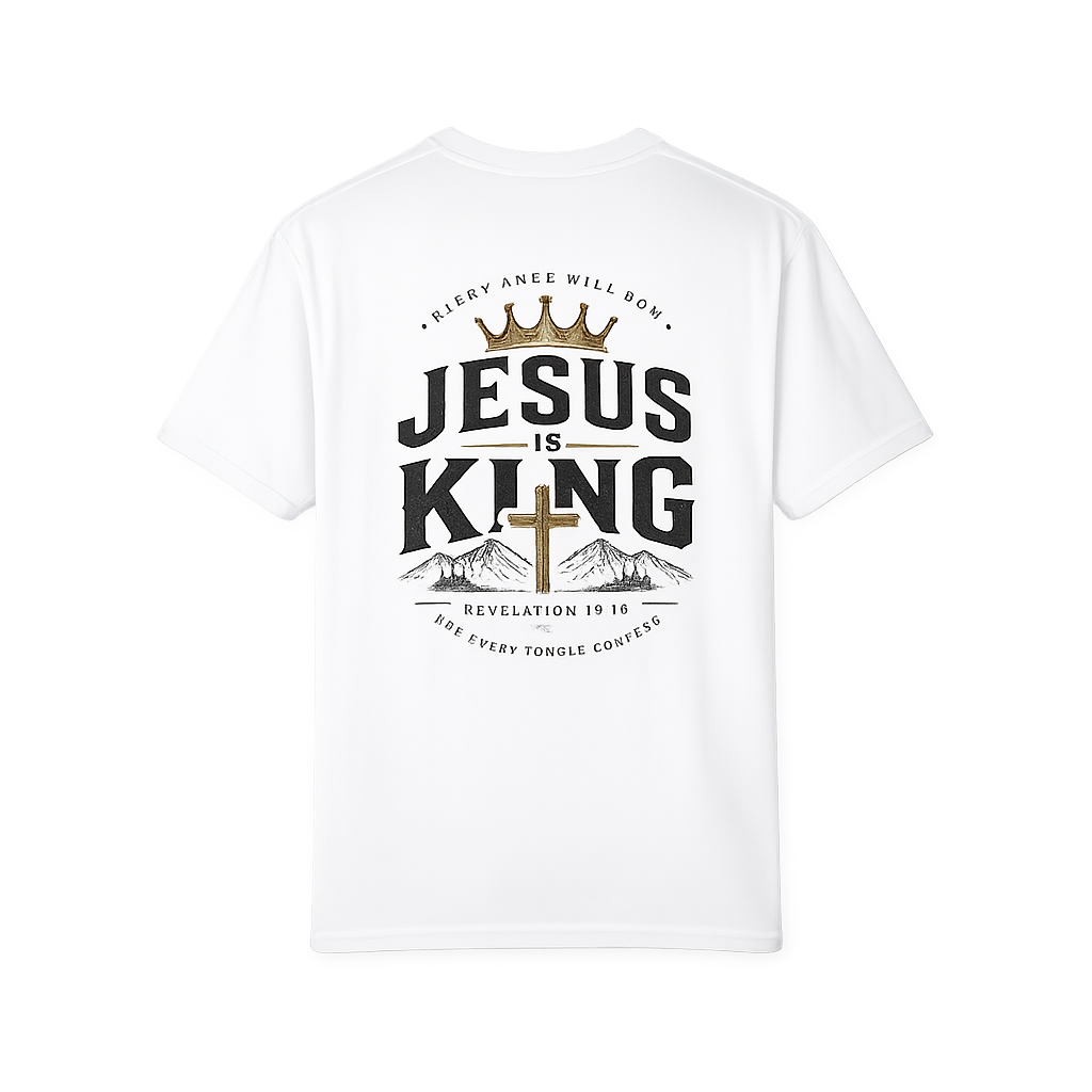 Cross & Crown | Jesus is King Tee