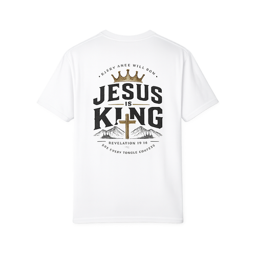 Cross & Crown | Jesus is King Tee