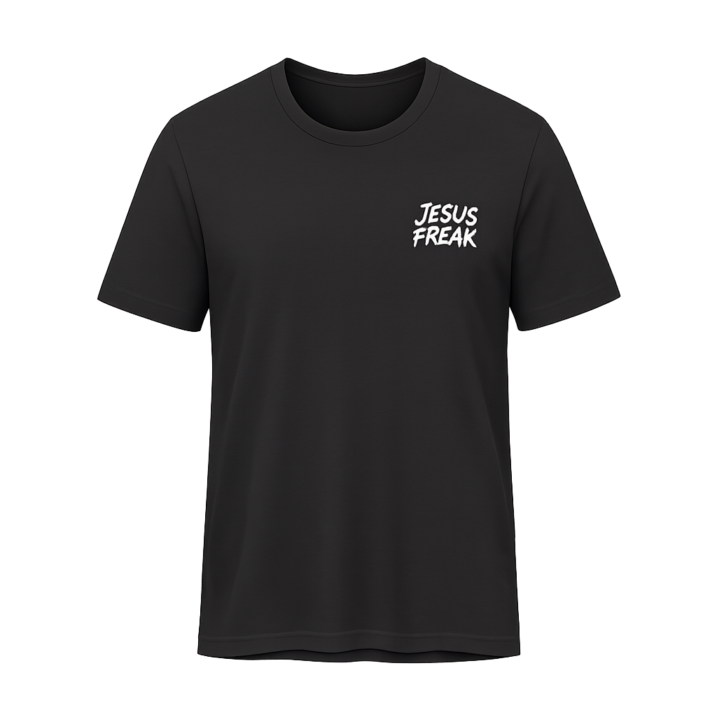 Jesus Freak Graphic Tee — Bold Christian Faith T‑Shirt
