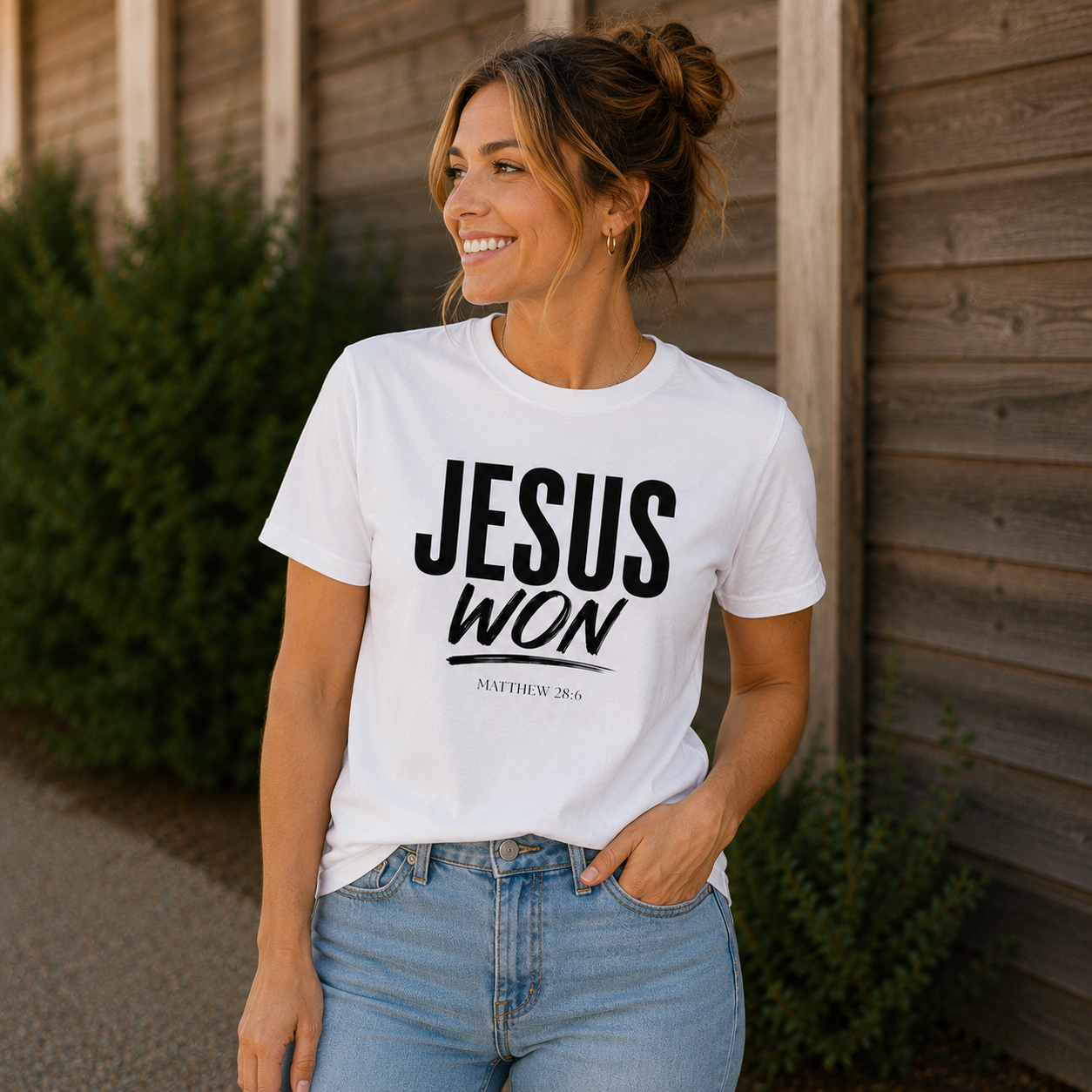 Jesus Won Tee