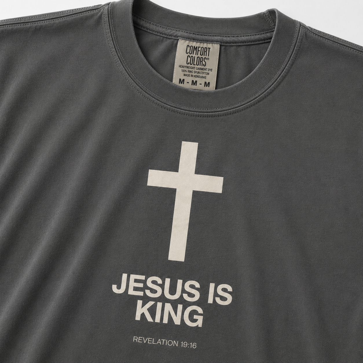 Jesus is King Minimalist Tee
