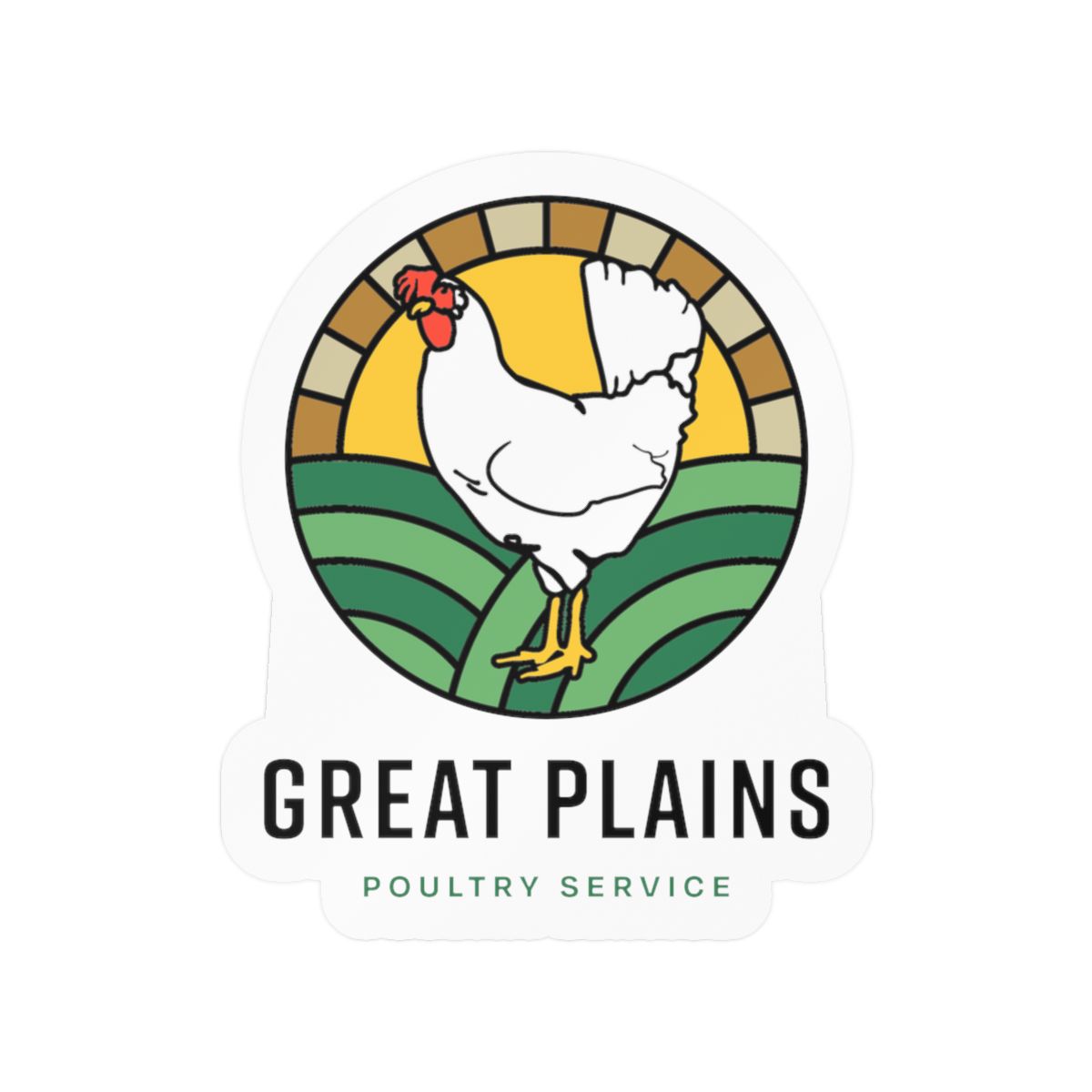 Great Plains Poultry Sticker